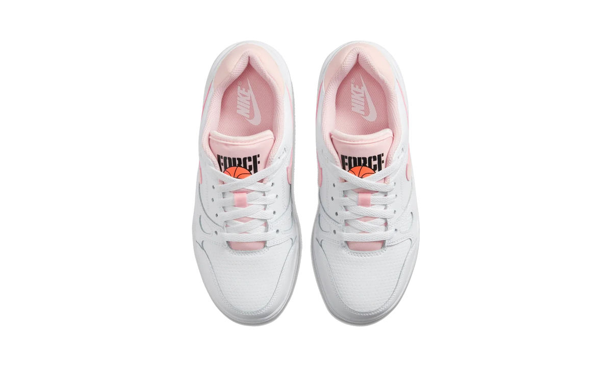 Overkicks - Nike Full Force Low White Bright Mango Black Echo Pink (GS) (FV5929-107) - imagen 5