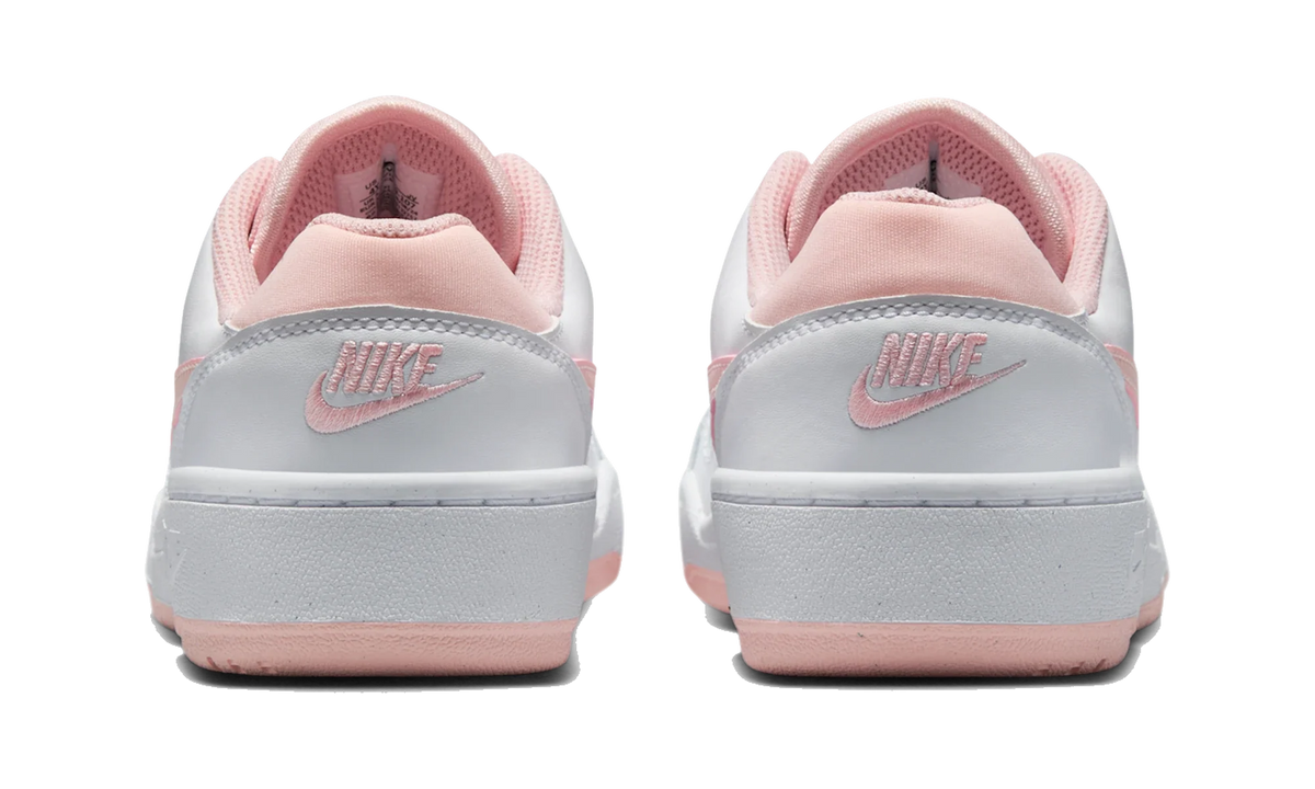 Overkicks - Nike Full Force Low White Bright Mango Black Echo Pink (GS) (FV5929-107) - imagen 6
