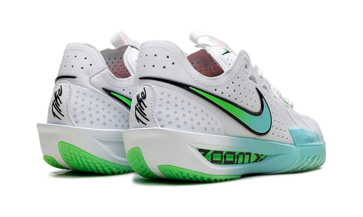Overkicks - Nike GT Cut 3 White Bleached Turquoise (DV2913-107 / DV2918-107) - par completo