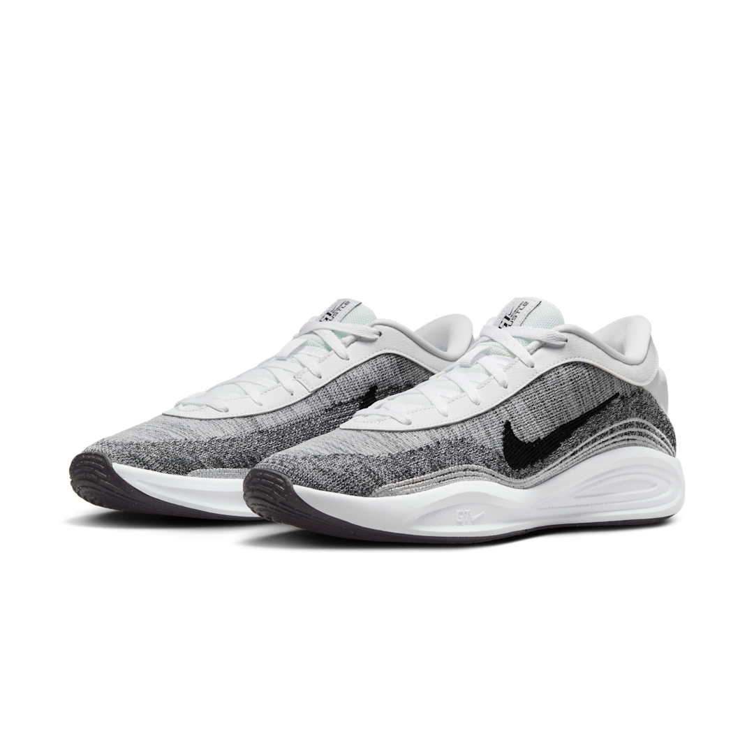 Overkicks - Nike GT Hustle Academy White Black (FJ7791-102) - vista trasera