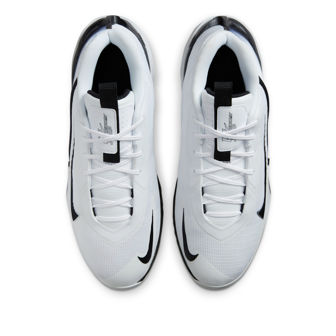 Overkicks - Nike GT Jump Academy White Black Metallic Silver (FV5524-100) - par completo