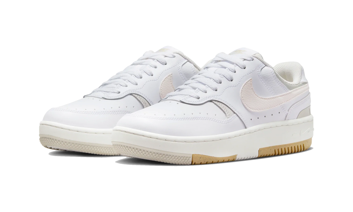Overkicks - Nike Gamma Force White Light Bone (Womens) (DX9176-103) - detalle talon
