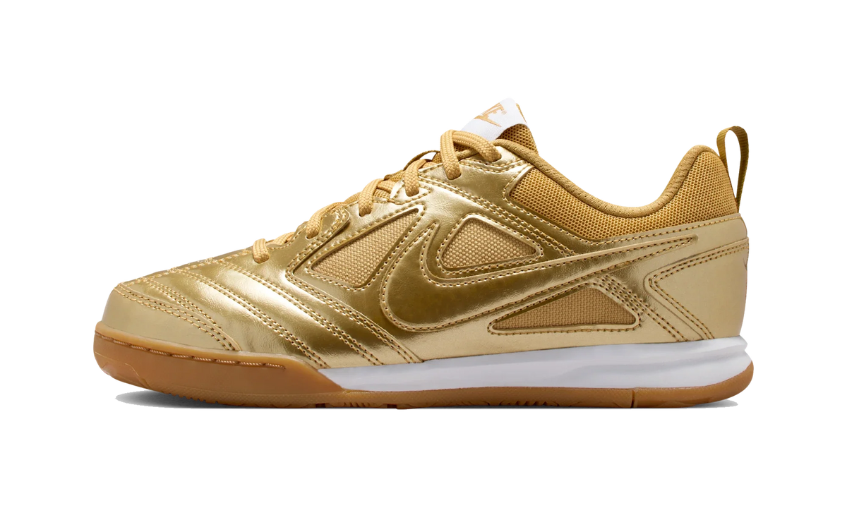 Overkicks - Nike Gato LV8 Metallic Gold Gum (GS) (II7084-700) - vista lateral