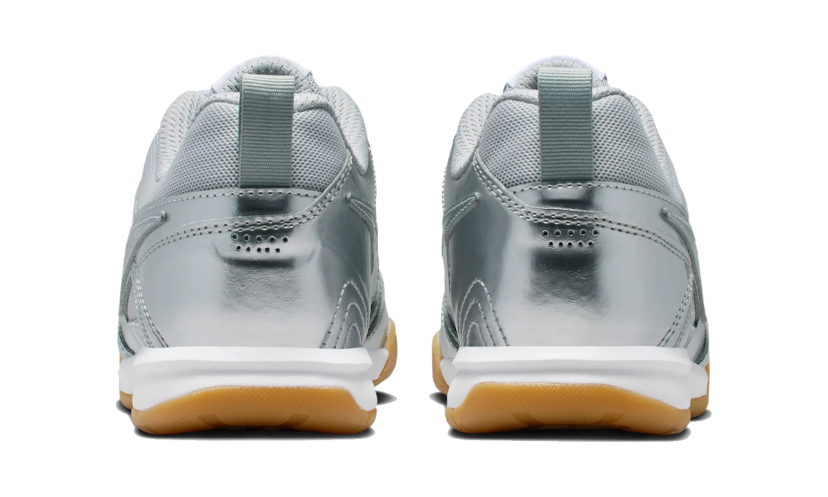 Overkicks - Nike Gato LV8 Metallic Silver White Gum Light Brown (GS) (II7084-001) - imagen 6