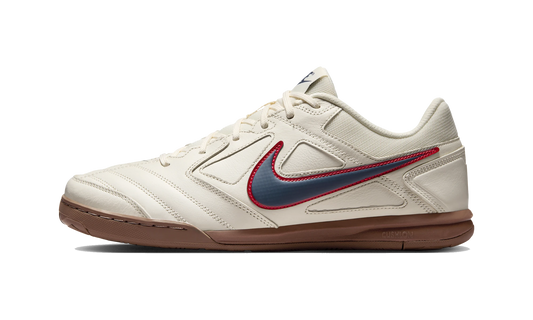 Overkicks - Nike Gato Pale Ivory University Red Thunder Blue (IH4380-110) - vista lateral