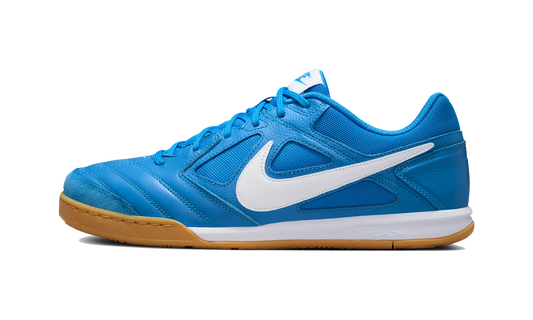Overkicks - Nike Gato Photo Blue Gum Yellow White (HQ6019-400) - vista lateral