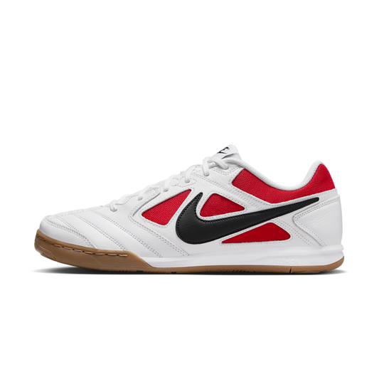 Overkicks - Nike Gato White Gym Red Gum Dark Brown Black (IB8509-100) - vista lateral