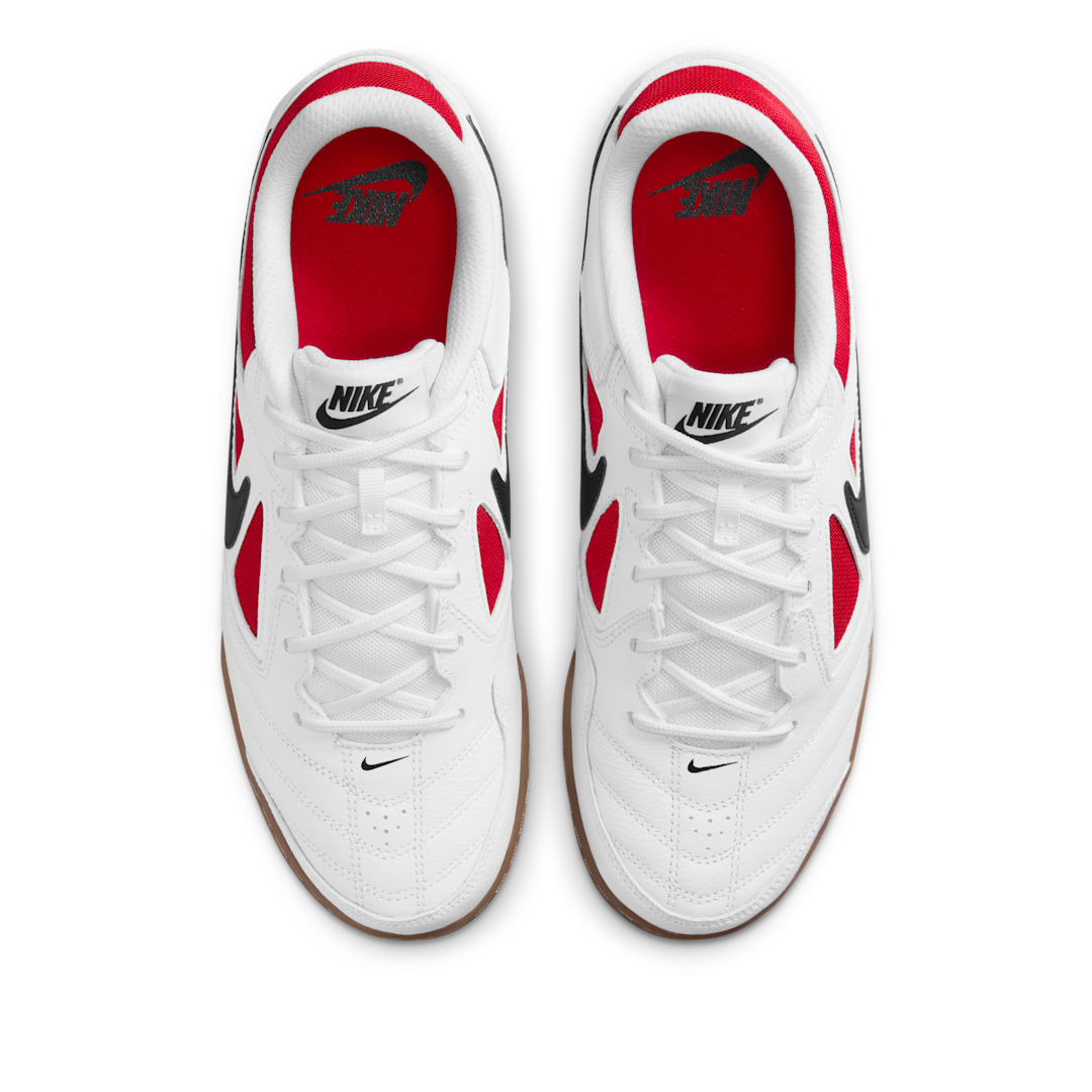 Overkicks - Nike Gato White Gym Red Gum Dark Brown Black (IB8509-100) - par completo