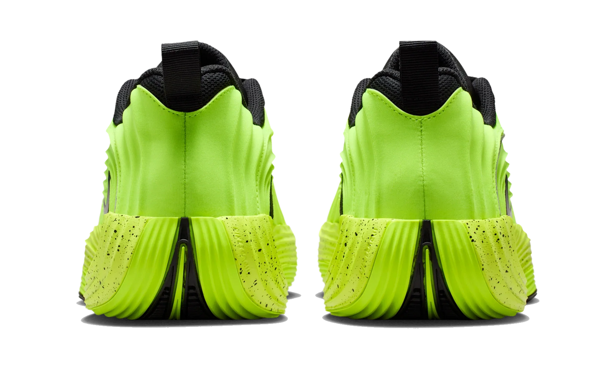 Overkicks - Nike Giannis Immortality 5 Barely Volt Black (IM5130-700) - detalle talon
