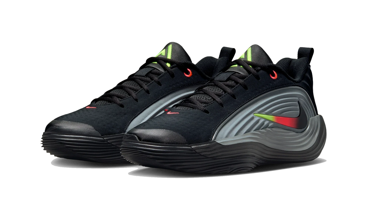 Overkicks - Nike Giannis Immortality 5 Black Volt Bright Crimson (IM5130-001) - vista trasera