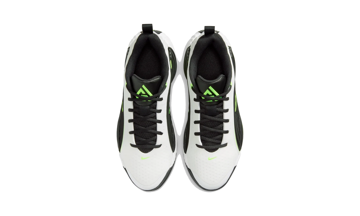 Overkicks - Nike Giannis Immortality 5 White Black Volt (IM5130-100) - vista superior