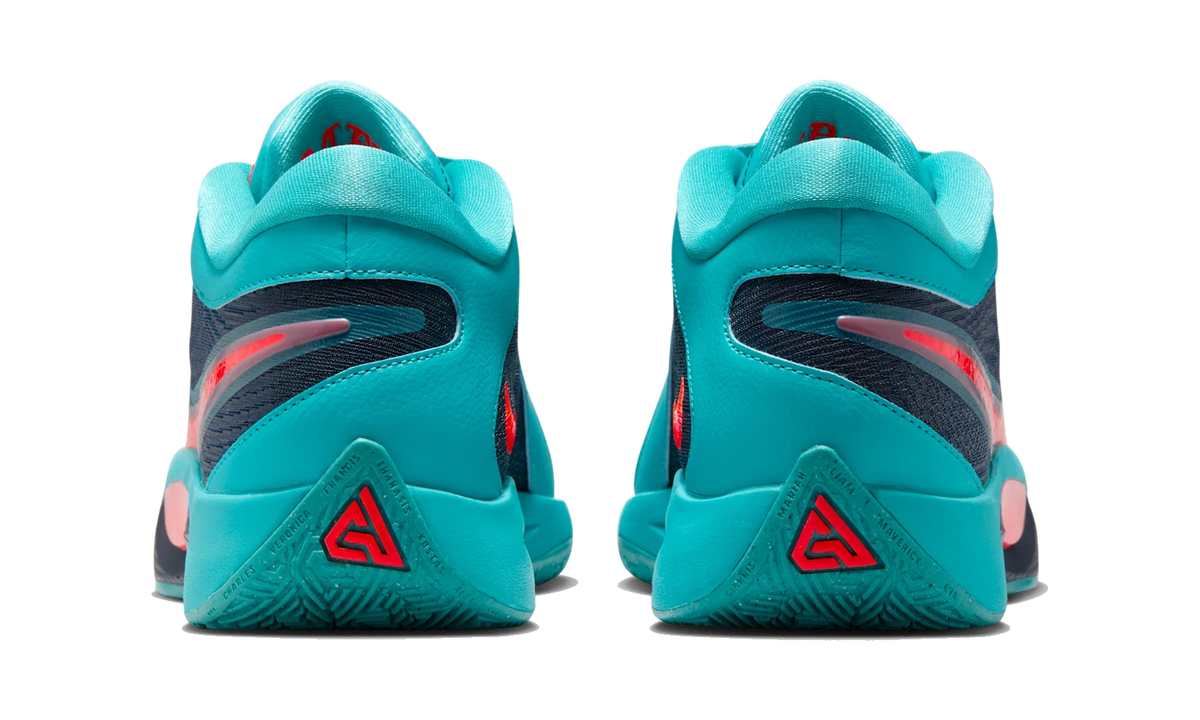 Overkicks - Nike Giannis Zoom Freak 6 Liam and Maverick (FJ7792-300) - detalle talon