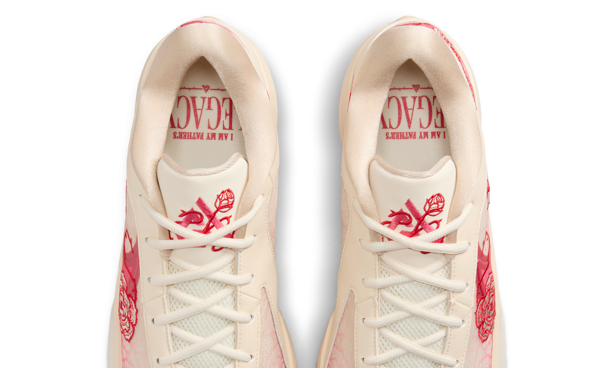 Overkicks - Nike Giannis Zoom Freak 6 Roses (FV1295-100 / FV1294-100) - vista superior