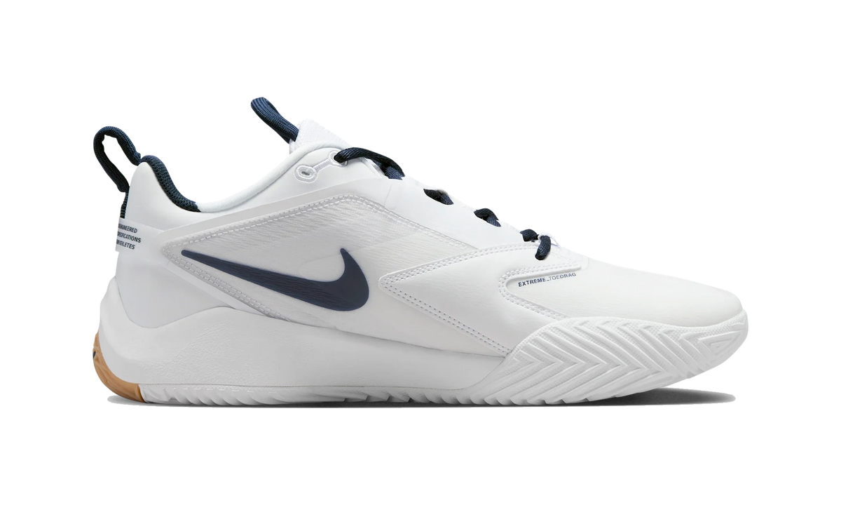 Overkicks - Nike HyperAce 3 White Photon Dust College Navy (FQ7074-107) - detalle suela