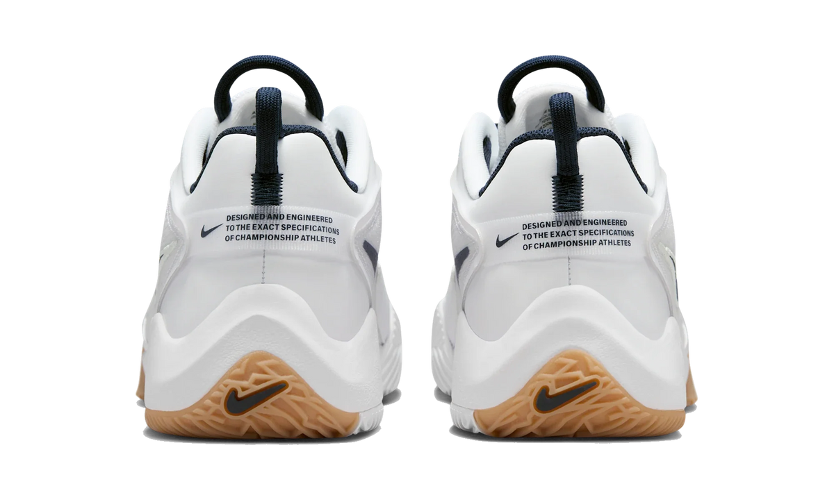 Overkicks - Nike HyperAce 3 White Photon Dust College Navy (FQ7074-107) - detalle talon