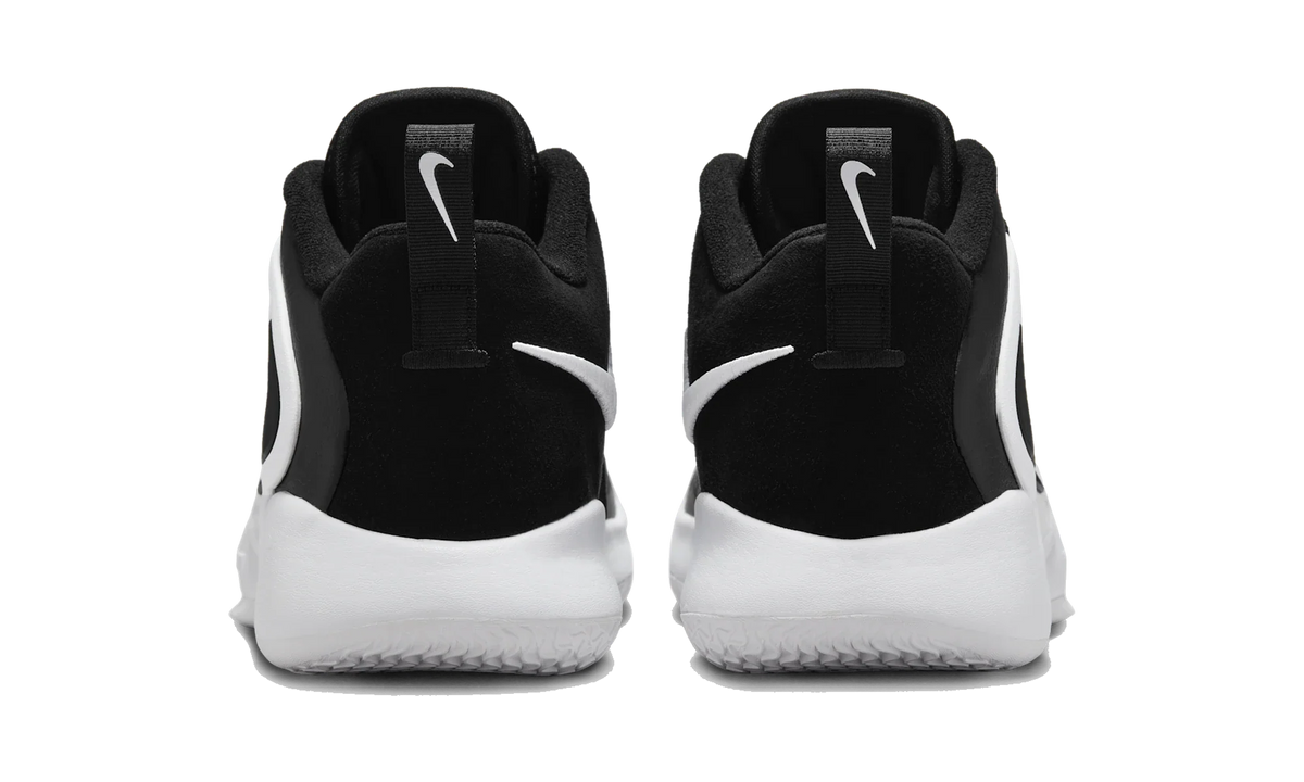 Overkicks - Nike HyperSet 2 Black White (FQ7070-001) - detalle talon