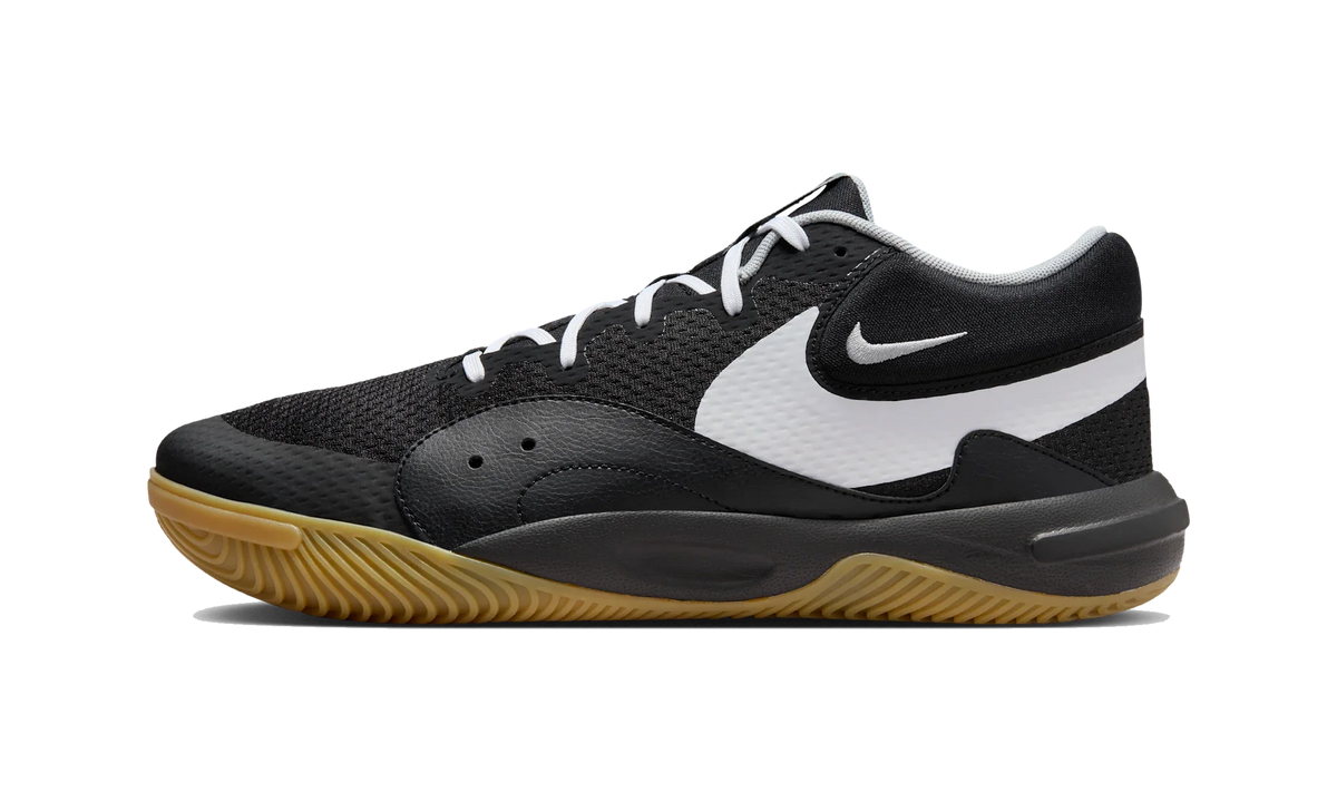 Overkicks - Nike Hyperquick Black White Flat Silver (FN4678-001) - vista lateral