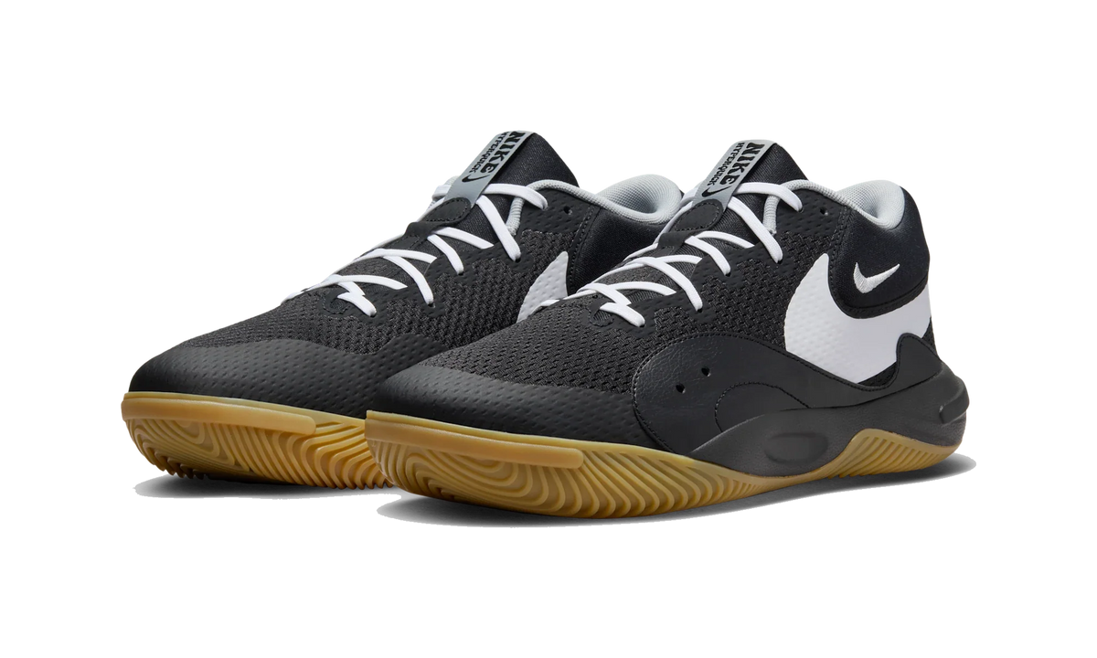 Overkicks - Nike Hyperquick Black White Flat Silver (FN4678-001) - vista trasera