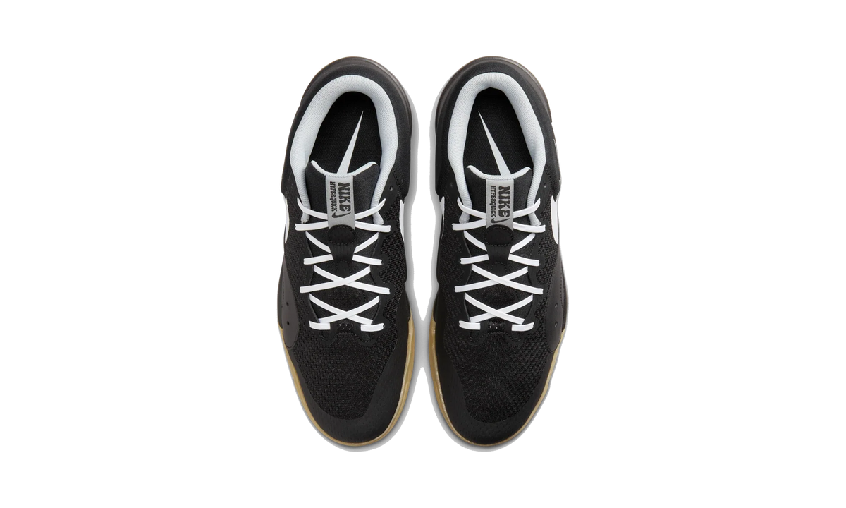 Overkicks - Nike Hyperquick Black White Flat Silver (FN4678-001) - vista superior