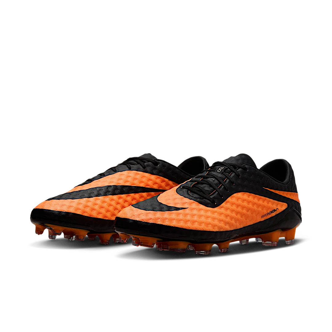 Overkicks - Nike Hypervenom Phantom 1 FG Black Bright Citrus (2025) (HQ8561-001) - vista trasera