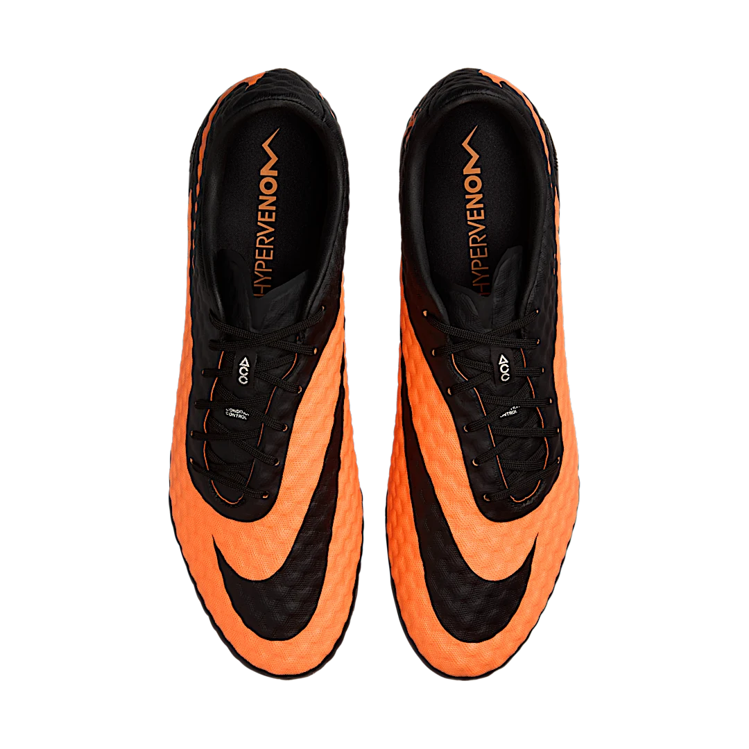 Overkicks - Nike Hypervenom Phantom 1 FG Black Bright Citrus (2025) (HQ8561-001) - par completo