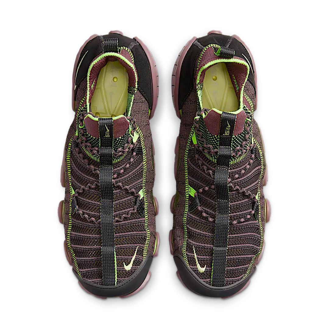 Overkicks - Nike ISPA Link Off Noir Limelight (CN2269-001) - par completo