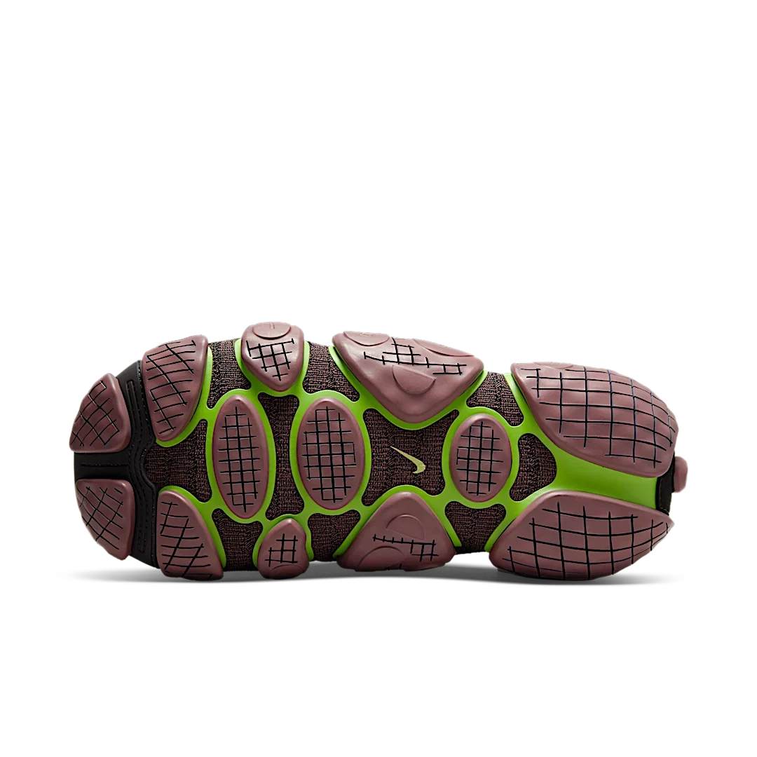 Overkicks - Nike ISPA Link Off Noir Limelight (CN2269-001) - detalle suela
