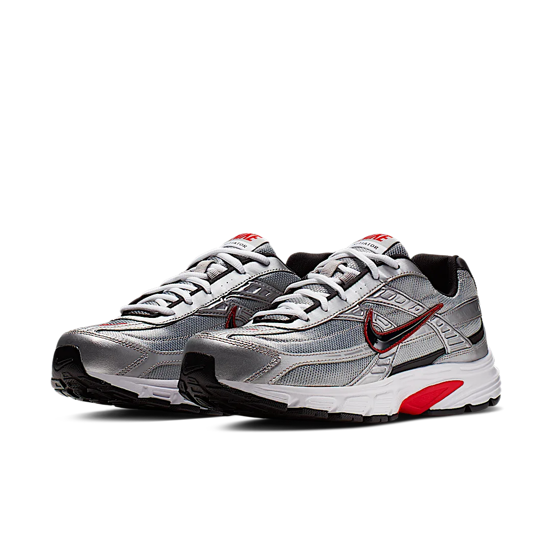 Overkicks - Nike Initiator Metallic Silver Red (394055-001) - vista trasera