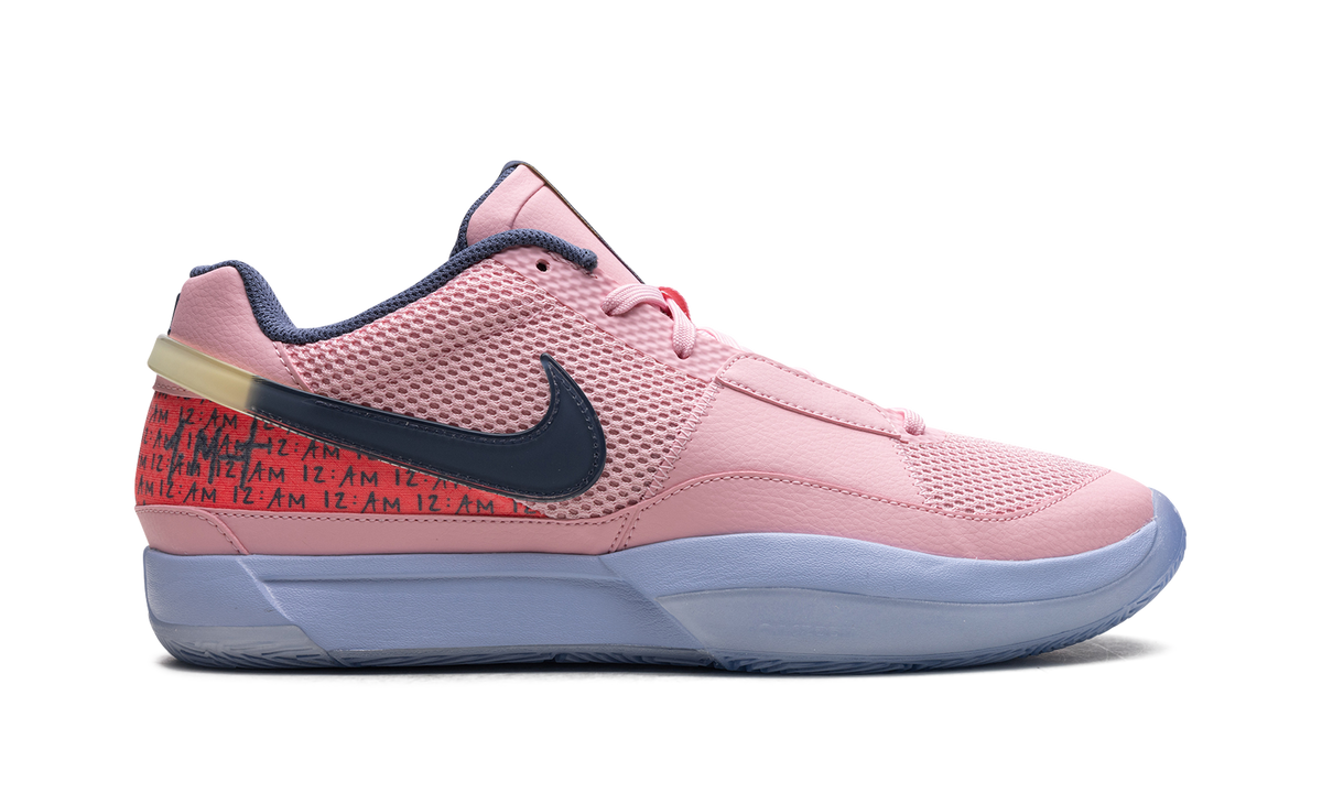 Overkicks - Nike Ja 1 Day One Soft Pink (FV1281-600/FV1282-600) - detalle talon