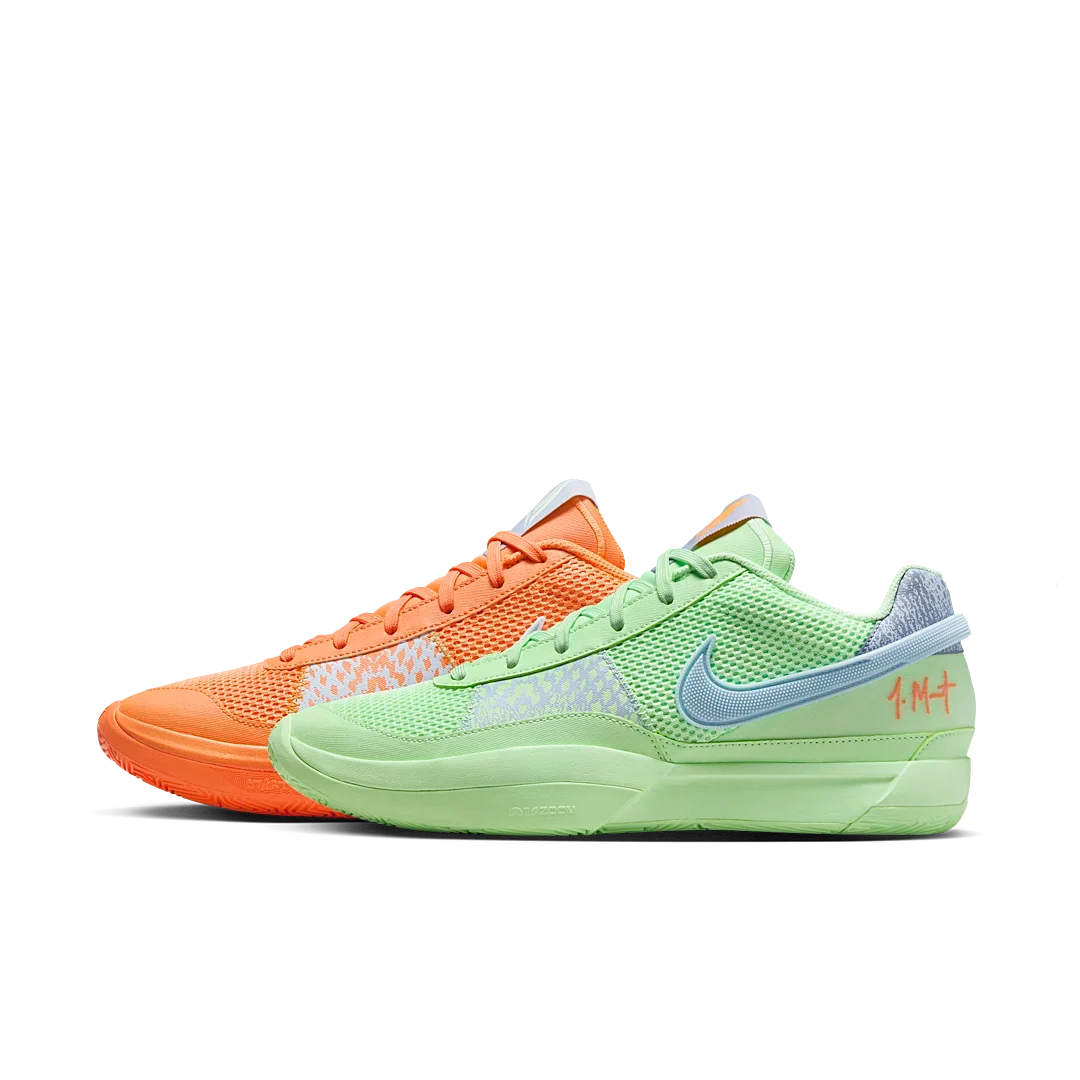 Overkicks - Nike Ja 1 Mismatched (FQ4796-800/FV1288-800) - vista lateral