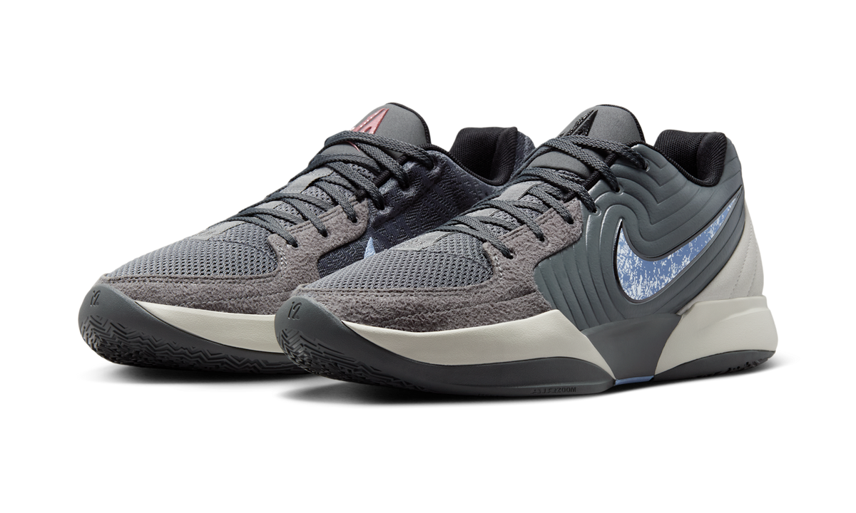 Overkicks - Nike Ja 2 Exposure Iron Grey (FD7328-002 / FD7327-002) - vista trasera