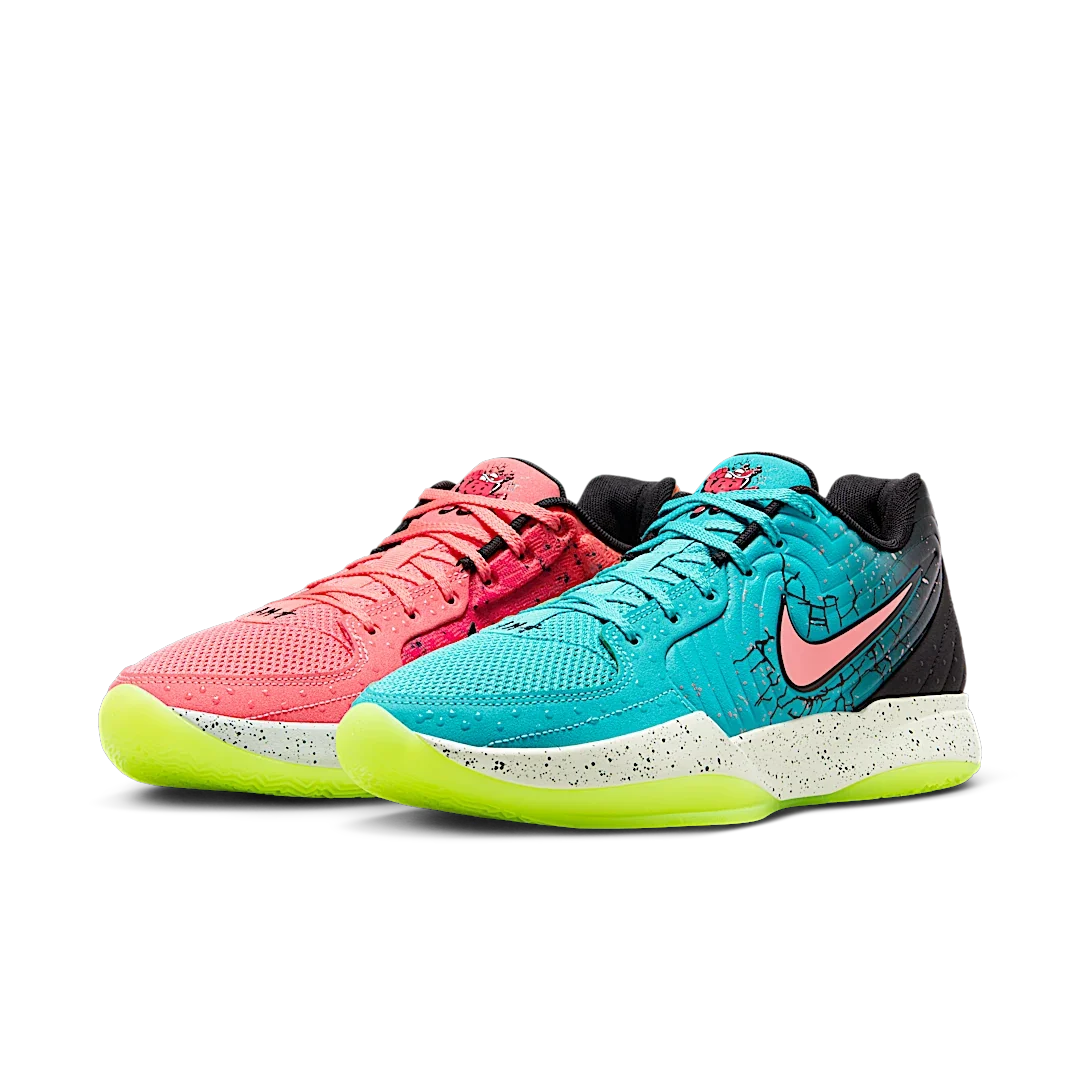 Overkicks - Nike Ja 2 Kool-Aid Mixed Berry (IF0302-800/IF0303-800) - vista trasera