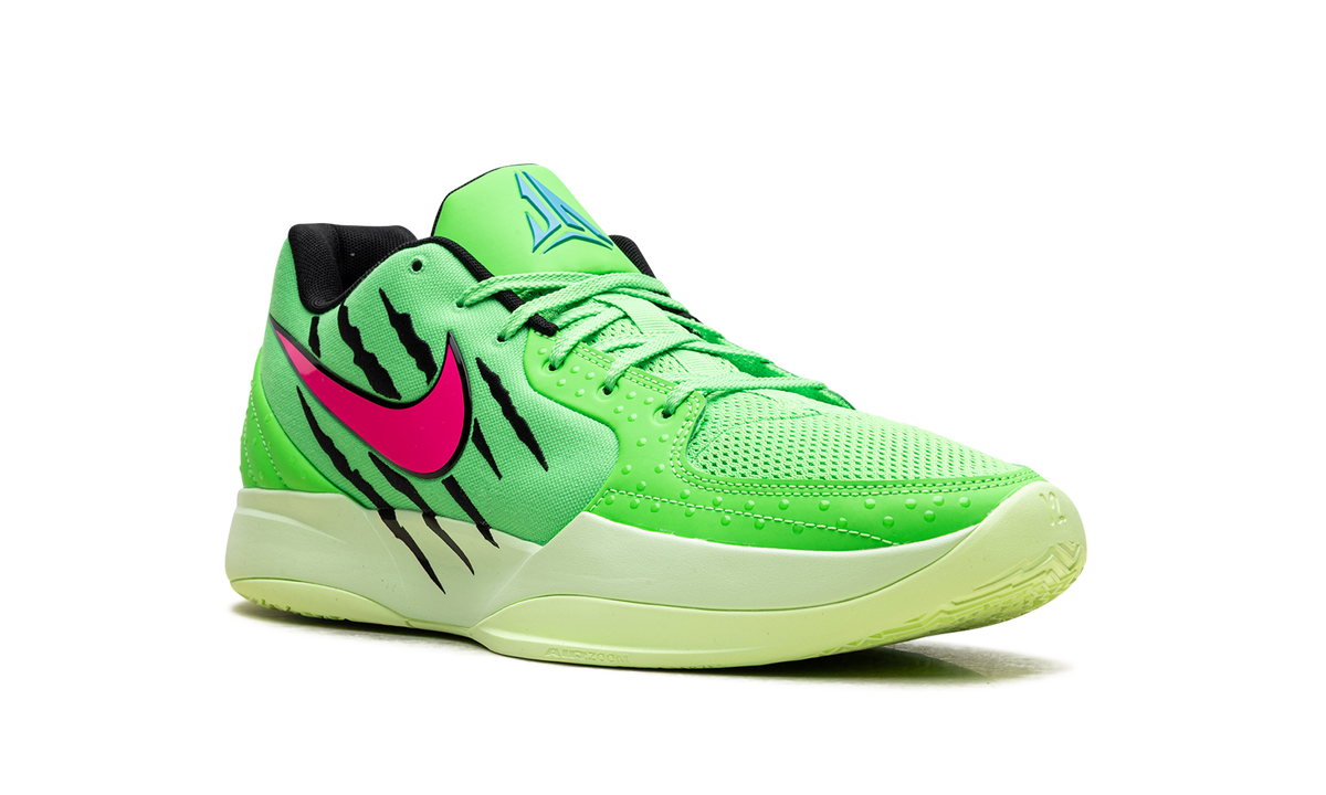 Overkicks - Nike Ja 2 NRG Scratch Green Pink (IB8235-300) - detalle lateral interior