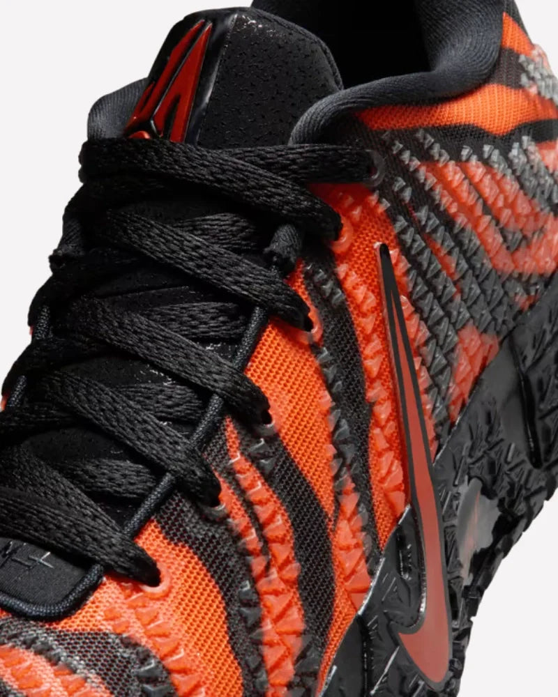 Overkicks - Nike Ja 3 Animal Pack Tiger (IU6793-800 / IU6794-800) - detalle talon