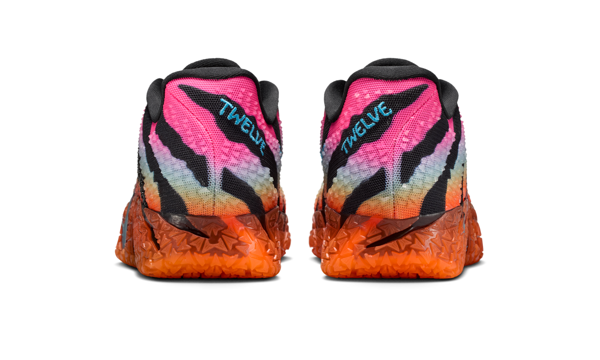 Overkicks - Nike Ja 3 At Dawn (IQ6705-001 / IQ6704-001) - detalle talon
