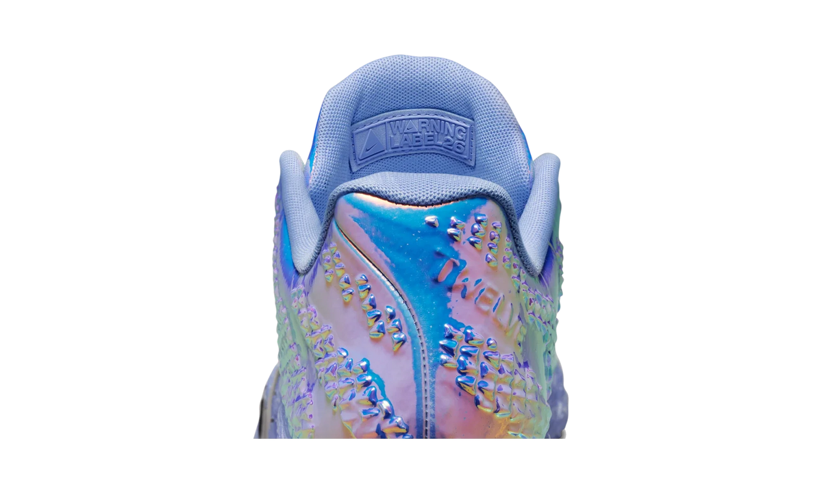 Overkicks - Nike Ja 3 LX All-Star Warning Label (IB6507-400 / IB6510-400) - detalle
