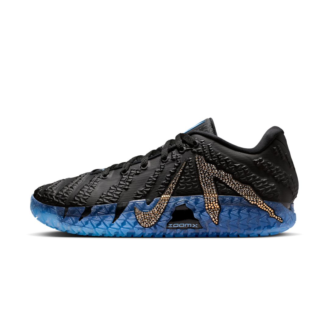 Overkicks - Nike Ja 3 Swarovski Warning Label (IB6675-001 / IB6674-001) - vista lateral