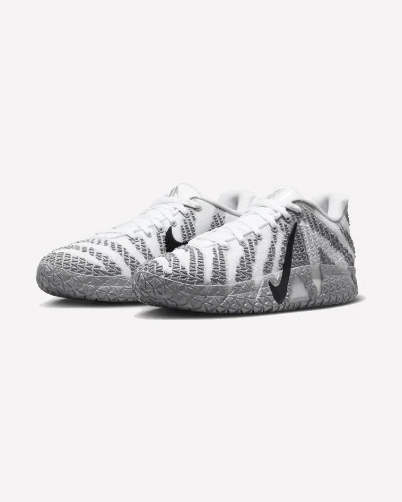 Overkicks - Nike Ja 3 TB White Black Wolf Grey (IV4426-100) - vista trasera