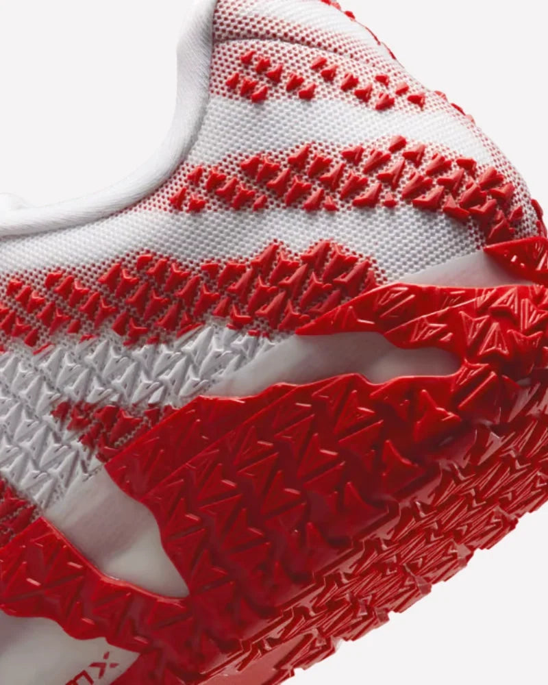 Overkicks - Nike Ja 3 TB White University Red (IV4426-105 / IV4425-105) - detalle talon