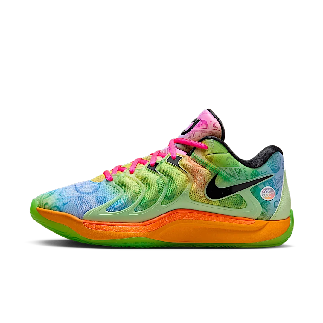 Overkicks - Nike KD 17 Easy Money All-Star (HF1811-700) - vista lateral