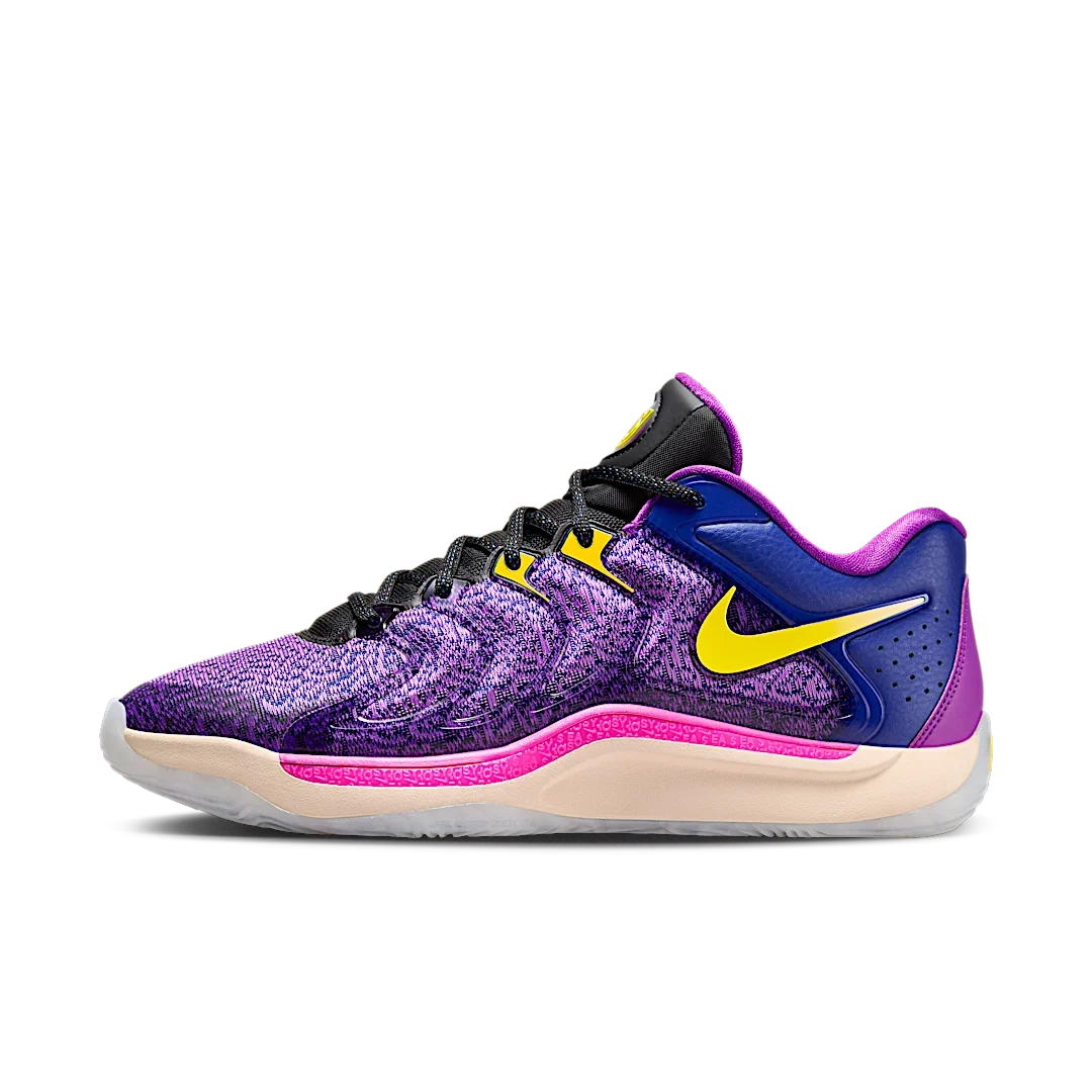 Overkicks - Nike KD 17 Travel Ball (FJ9487-400/FJ9488-400) - vista lateral