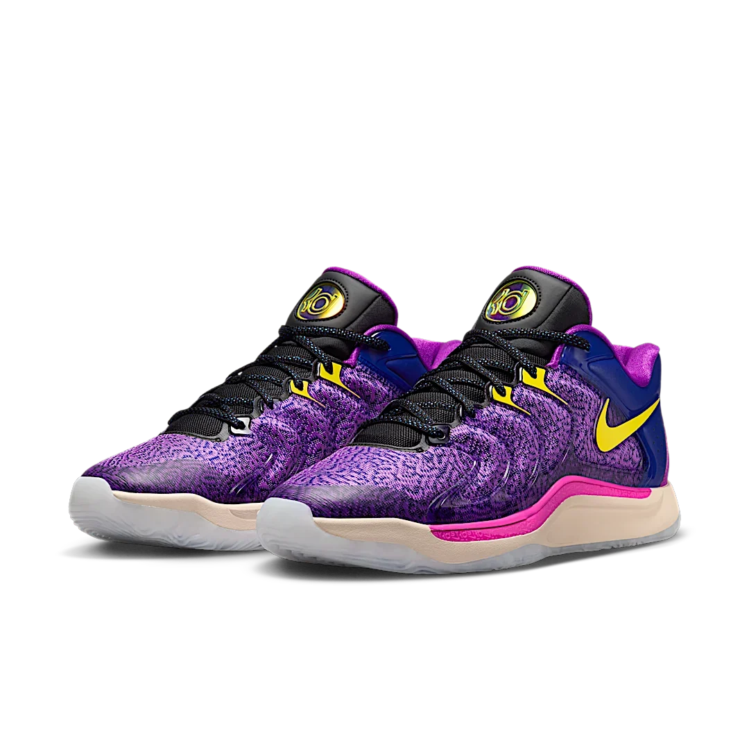 Overkicks - Nike KD 17 Travel Ball (FJ9487-400/FJ9488-400) - vista trasera