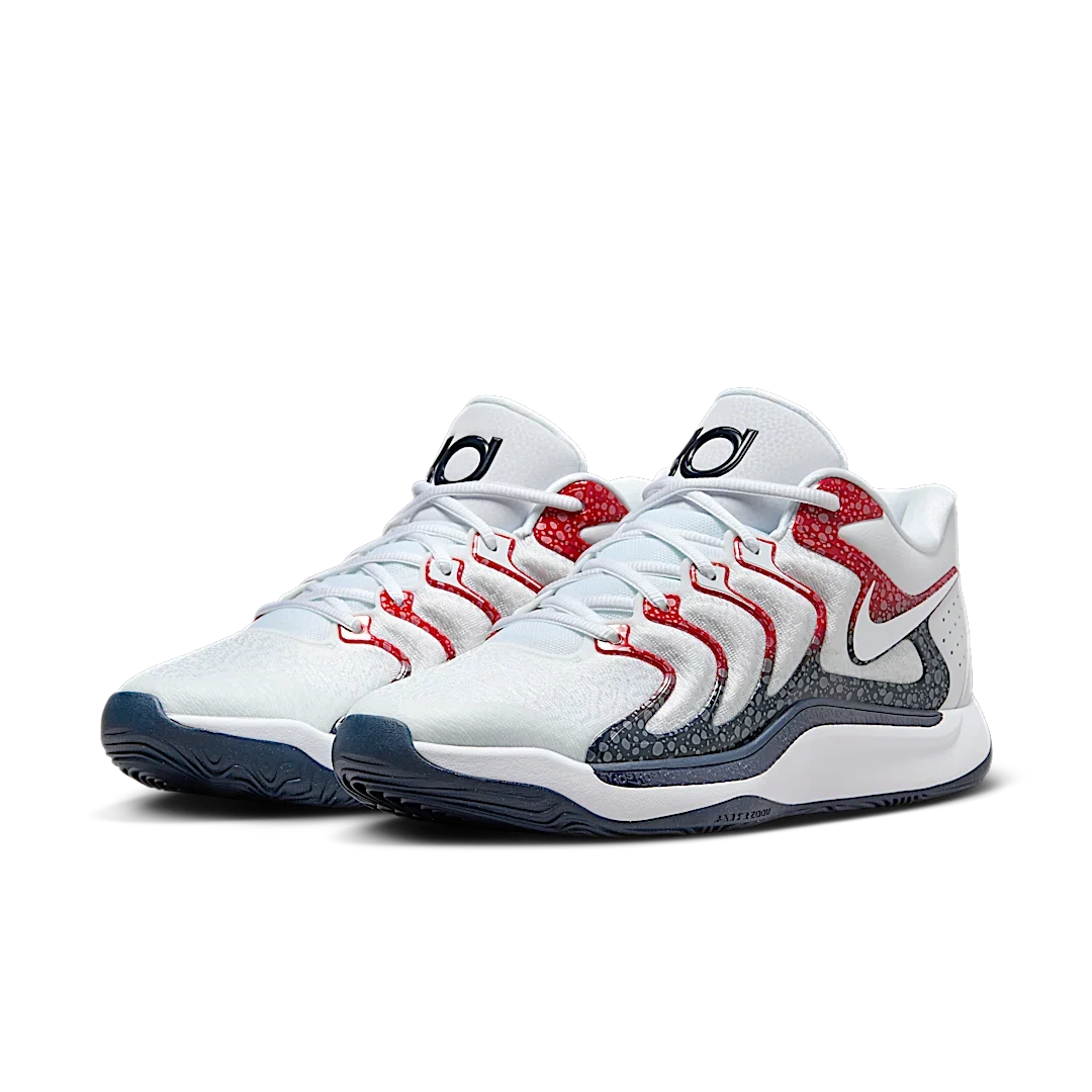 Overkicks - Nike KD 17 USA (FJ9487-101/FJ9488-101) - vista trasera