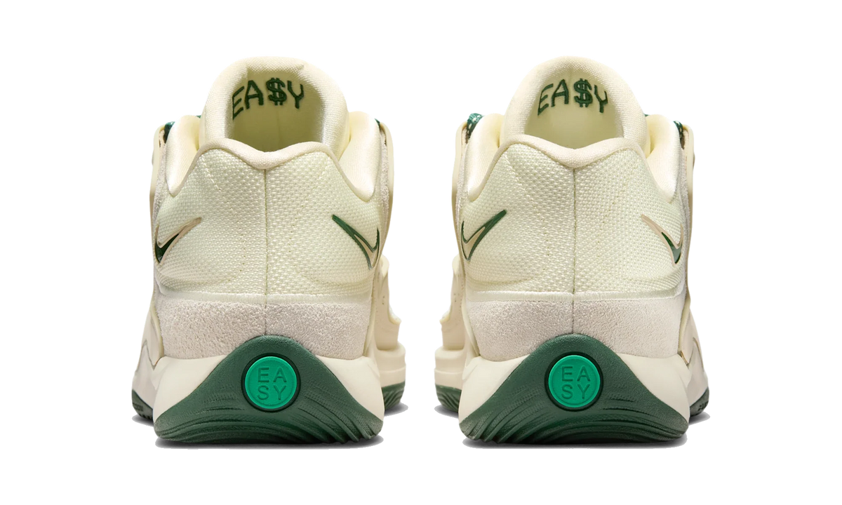 Overkicks - Nike KD 18 Coconut Milk Fir (HV1992-101) - detalle talon
