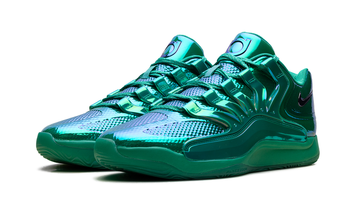 Overkicks - Nike KD 18 LX All-Star Warning Label (IB6682-300 / IB6685-300) - vista trasera