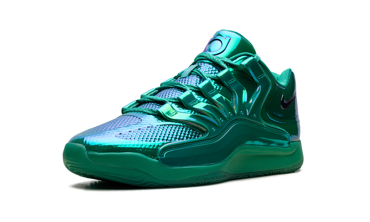 Overkicks - Nike KD 18 LX All-Star Warning Label (IB6682-300 / IB6685-300) - detalle suela