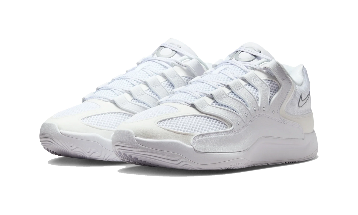 Overkicks - Nike KD 18 TB White (IM0634-105) - vista trasera
