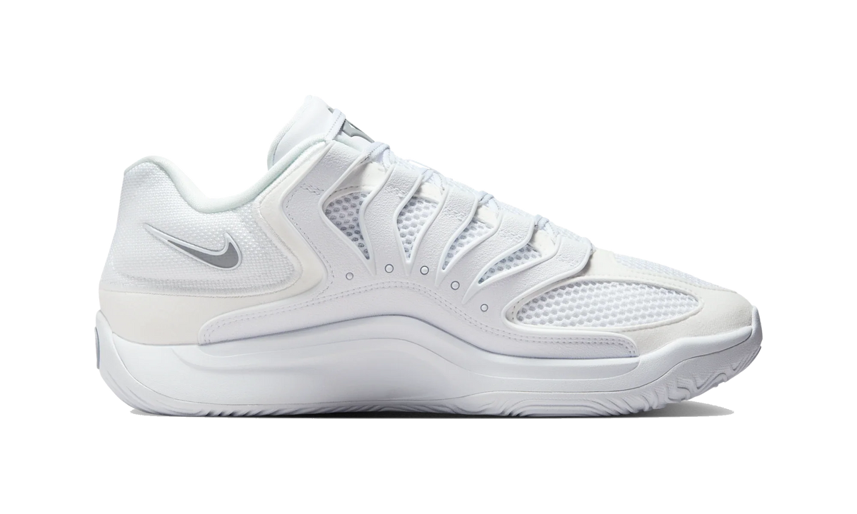 Overkicks - Nike KD 18 TB White (IM0634-105) - detalle suela