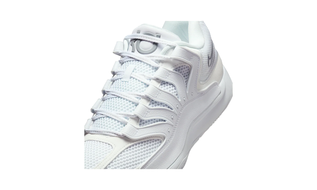 Overkicks - Nike KD 18 TB White (IM0634-105) - detalle lateral interior