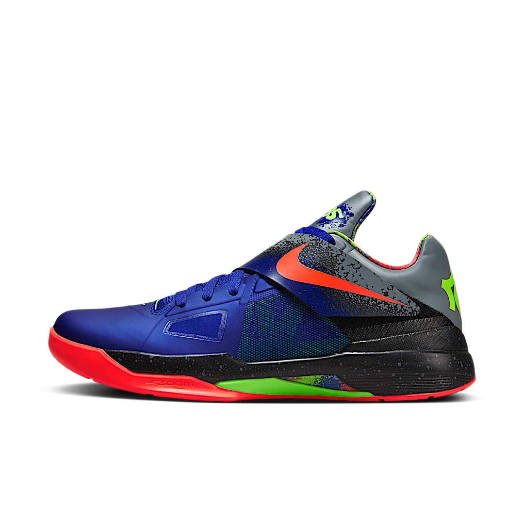 Overkicks - Nike KD 4 NERF (2024) (FQ8180-400) - vista lateral